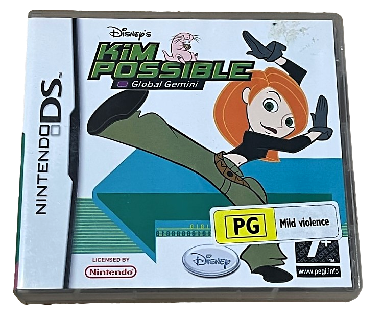 Kim Possible Global Gemini Nintendo DS 2DS 3DS Game *Complete* (Pre-Owned)