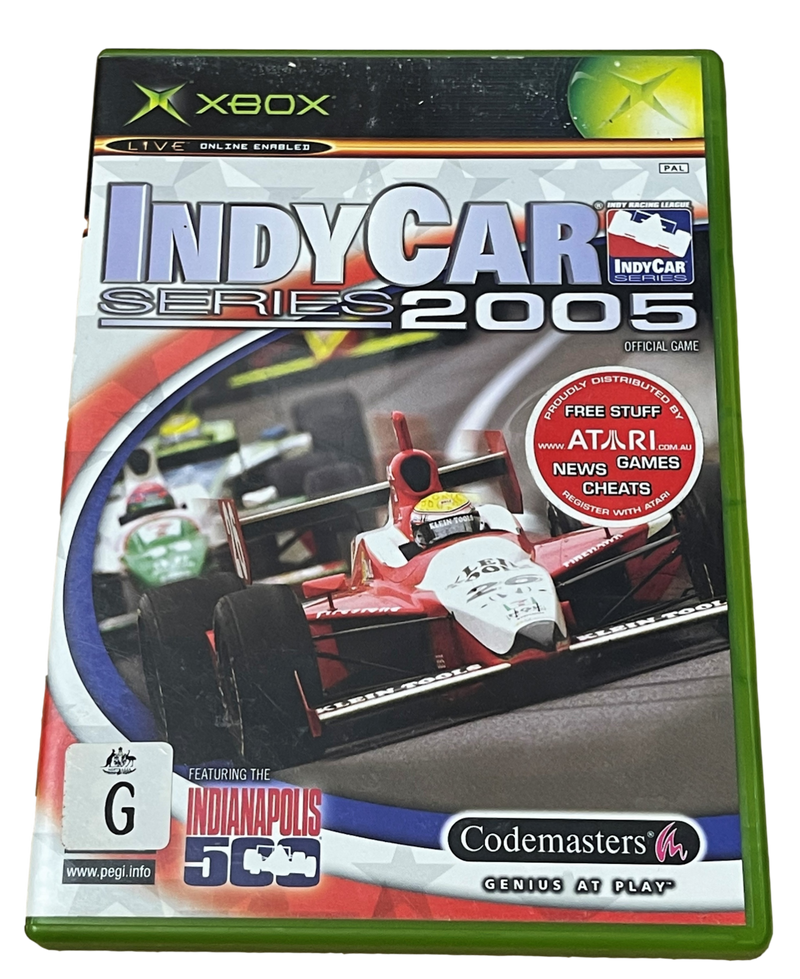 Indy Car Series 2005 XBOX Original PAL *Complete* (Pre-Owned)