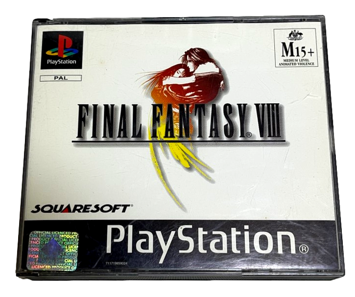 Final Fantasy VIII PS1 PS2 PS3 PAL *Complete* (Preowned)