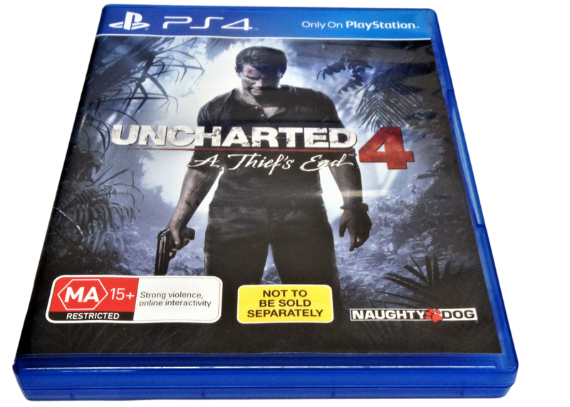 Uncharted 4 A Thief's End Sony PS4 Playstation 4 (Pre-Owned)