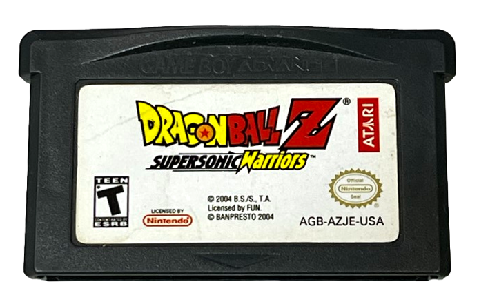 Dragon Ball Z Supersonic Warriors Nintendo Gameboy Advance Cartridge (Preowned)