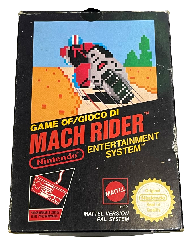 Mach Rider Nintendo NES Boxed PAL *Complete*