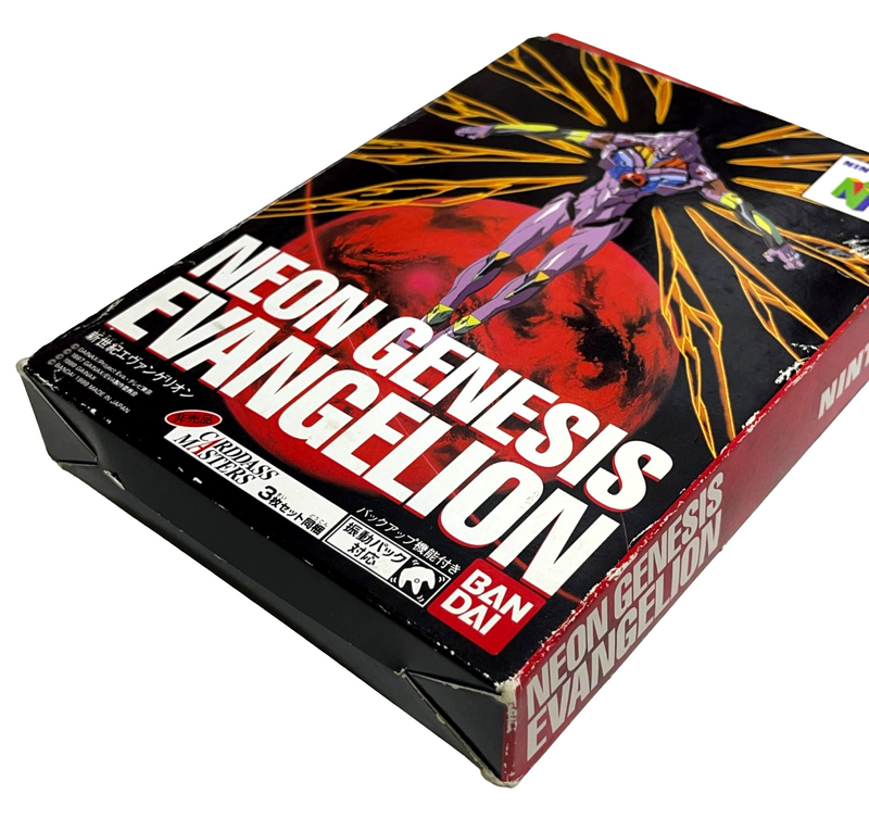 Boxed Neon Genesis Evangelion Nintendo 64 N64 NTSC/J Boxed Neon Genesis Evangelion Nintendo 64 N64 NTSC/J