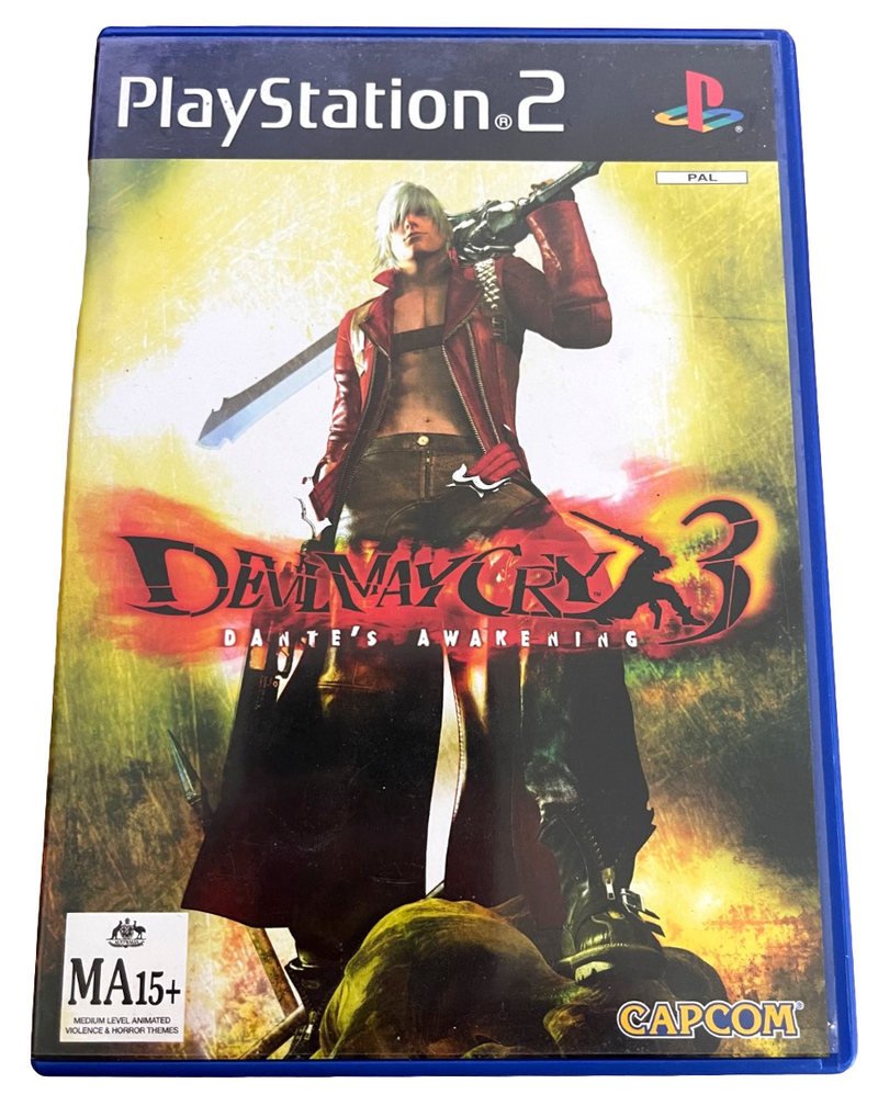 Devil May Cry 3 Dante's Awakening Sony PS2 PAL *Complete* (Preowned)