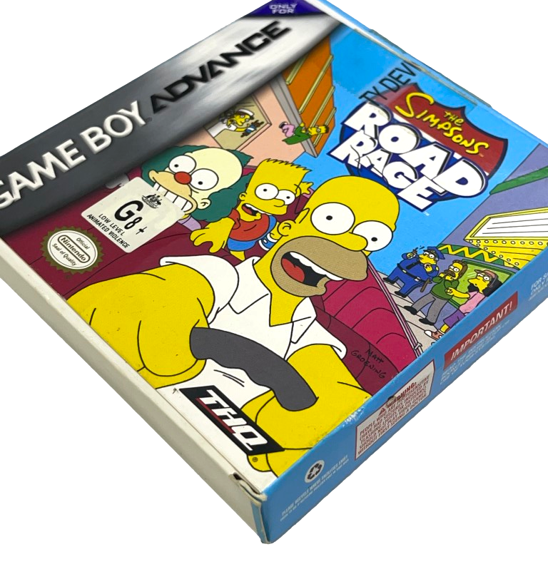 The Simpsons Road Rage Nintendo Gameboy Advance GBA *Complete* Boxed (Preowned)