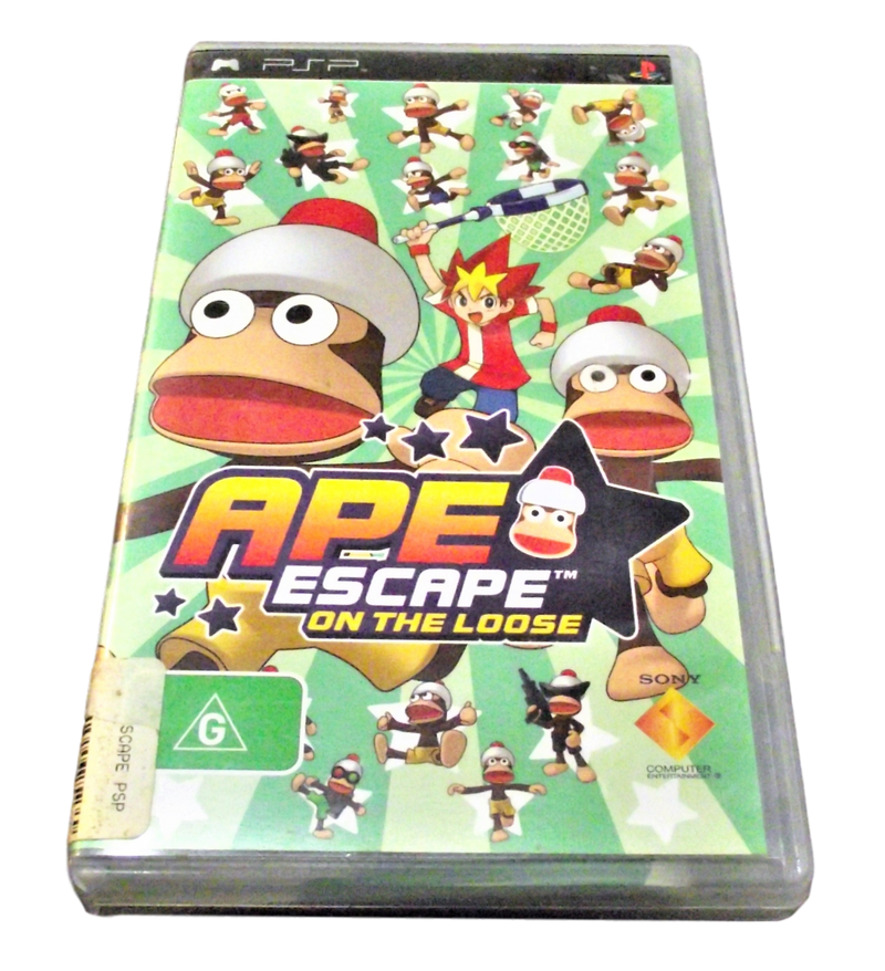 Ape Escape On the Loose Sony PSP Game (Pre-Owned)