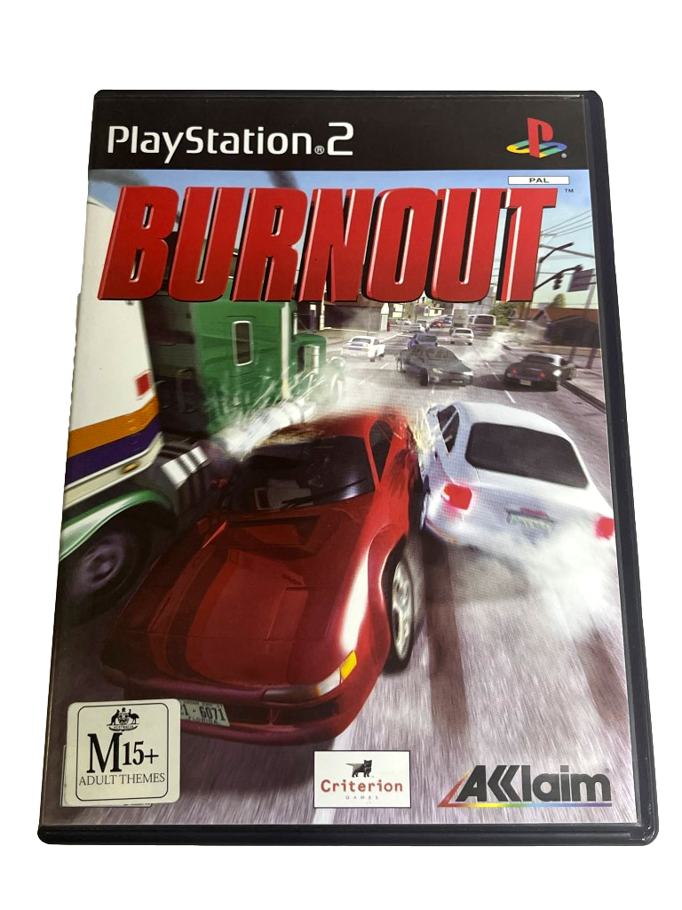 Burnout PS2 PAL *No Manual* (Preowned)