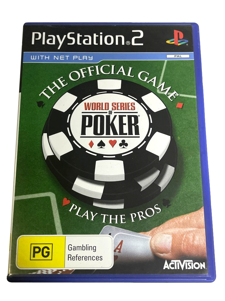 World Series of Poker PS2 PAL *Complete* (Preowned)