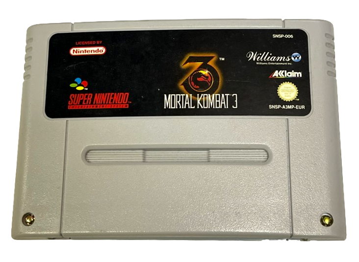 Mortal Kombat 3 Nintendo SNES Boxed PAL *No Manual* (Preowned)