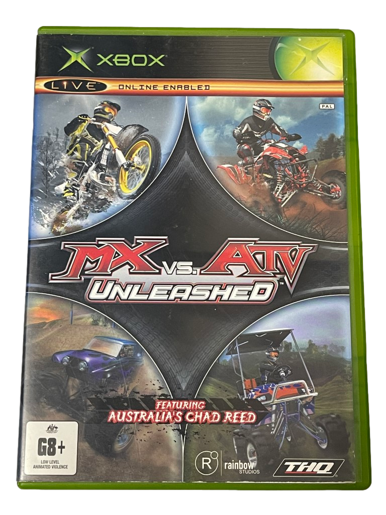 MX VS ATV Unleashed XBOX Original PAL *No Manual* (Pre-Owned)