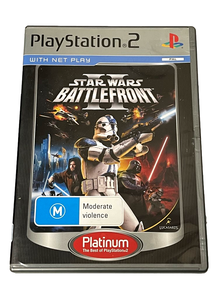 Star Wars Battlefront II PS2 (Platinum) PAL *No Manual* (Preowned)