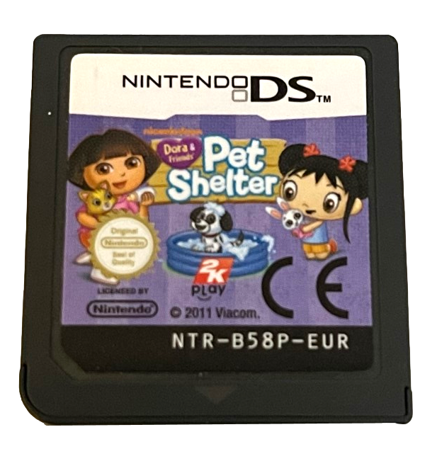 Dora & Friends Pet Shelter Nintendo DS 2DS 3DS Game *Cartridge Only* (Pre-Owned)