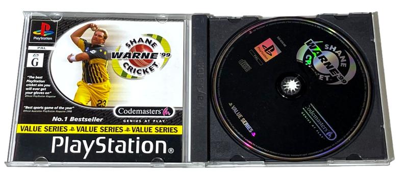 Shane Warne Cricket '99 PS1 PS2 PS3 PAL *Complete* Value Series (Pre-Owned)