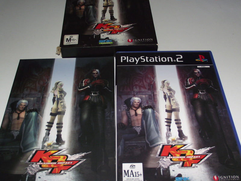 King of Fighters Maximum Impact PS2 PAL *Complete* Special Edition (Preowned)