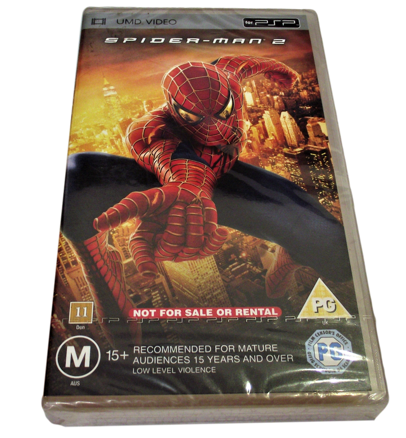 Spider-Man 2 UMD VIDEO Sony PSP *Sealed* PAL