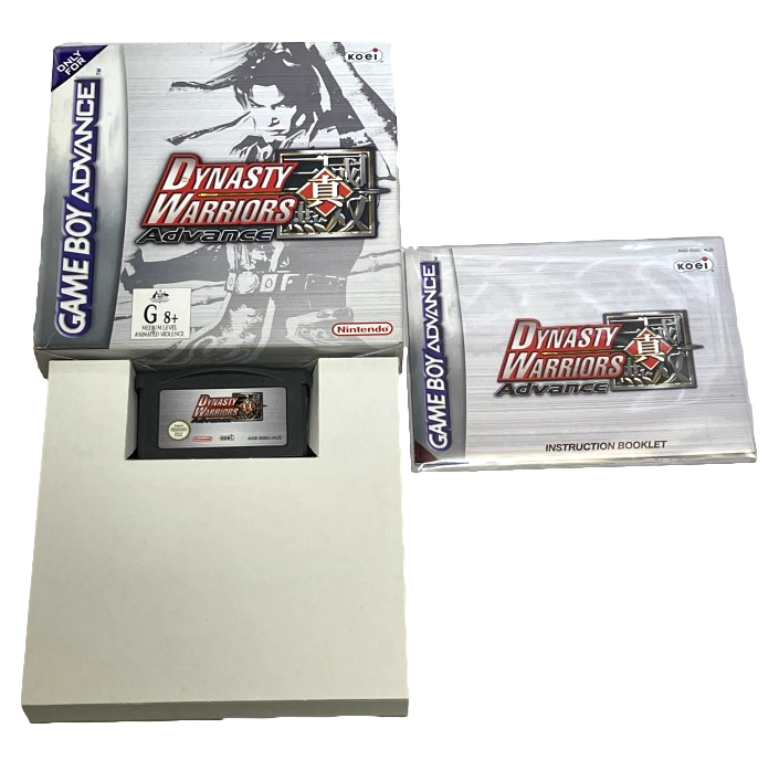 Dynasty Warriors Advance Nintendo Gameboy Advance GBA *Complete* Boxed (Preowned)