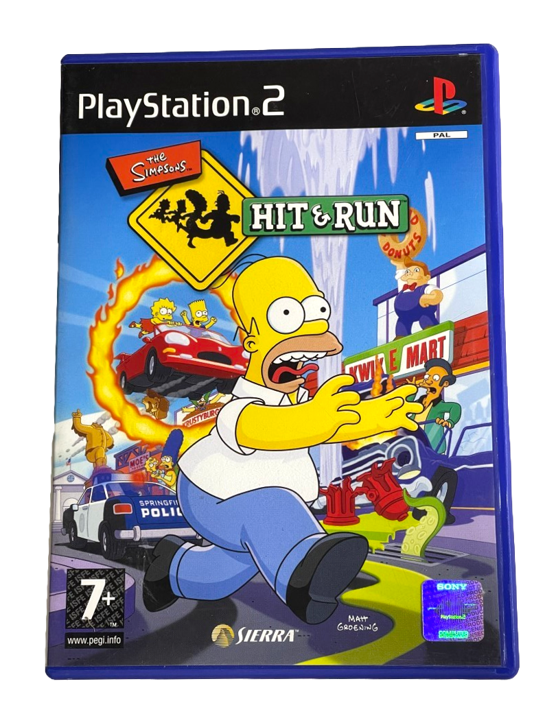 The Simpsons Hit and Run PS2 PAL *Complete* (Pre-Owned)