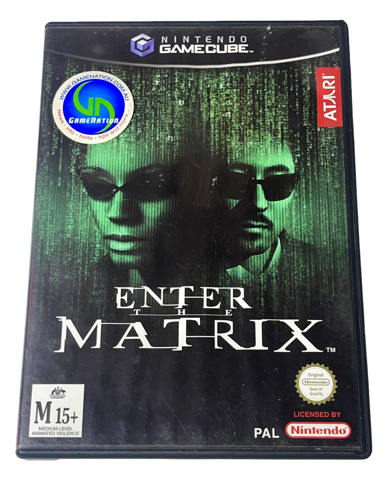 Enter The Matrix Nintendo GameCube PAL *Complete* (Pre-Owned)