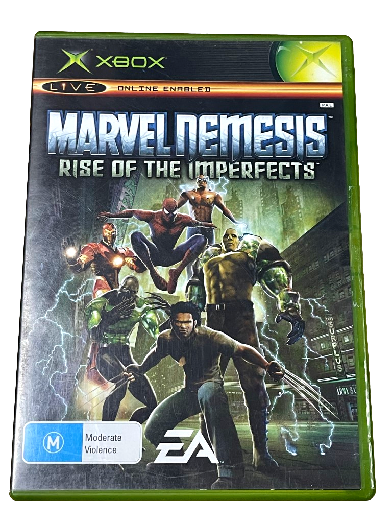 Marvel Nemesis Rise of the Imperfects XBOX Original PAL *Complete* (Pre-Owned)