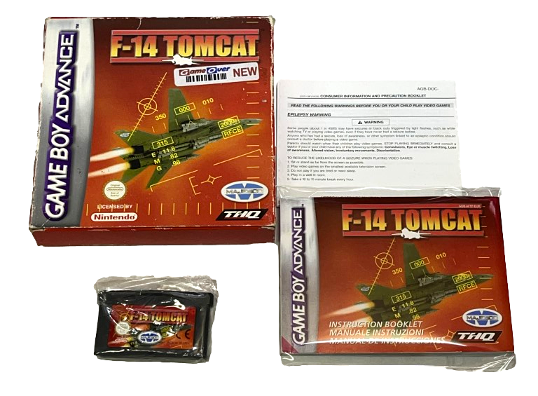 F-14 Tomcat Nintendo Gameboy Advance GBA *Complete* Boxed (Preowned)