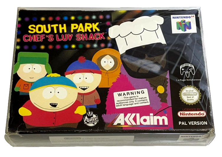 South Park Chef's Luv Shack Nintendo 64 N64 Boxed PAL *Complete* (Preowned)