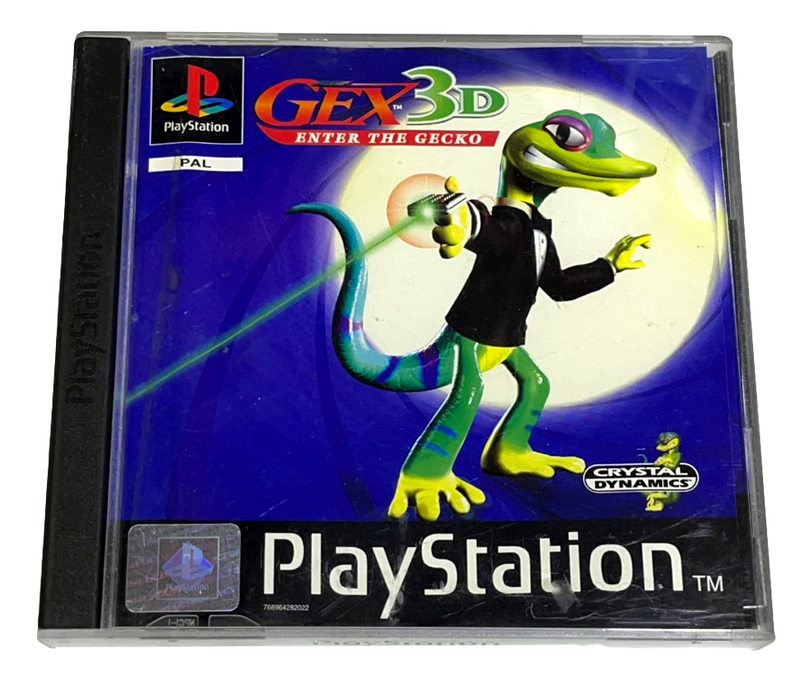 Gex 3D Enter the Gecko PS1 PS2 PS3 PAL *Complete* (Preowned)