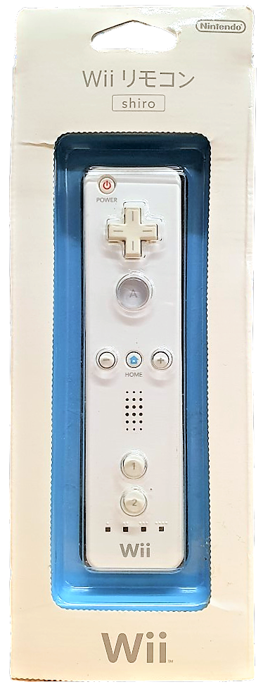 Genuine Nintendo White Wii Mote Remote (RVL 003) Ex Japanese Stock Boxed!