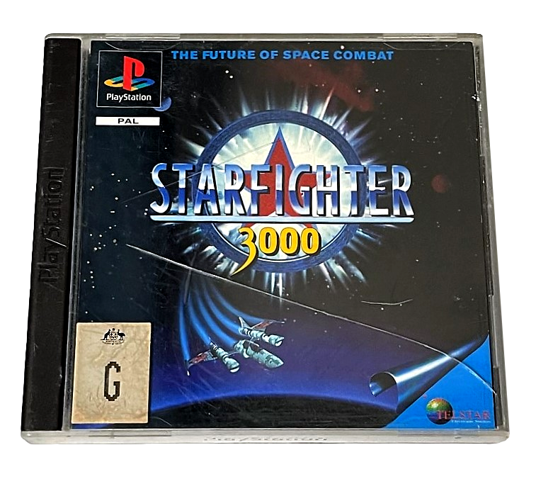 Starfighter 3000 PS1 PS2 PS3 PAL *Complete* (Pre-Owned)