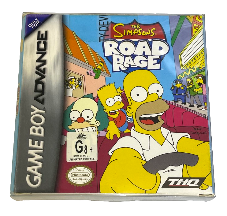 The Simpsons Road Rage Nintendo Gameboy Advance GBA *Complete* Boxed (Preowned)