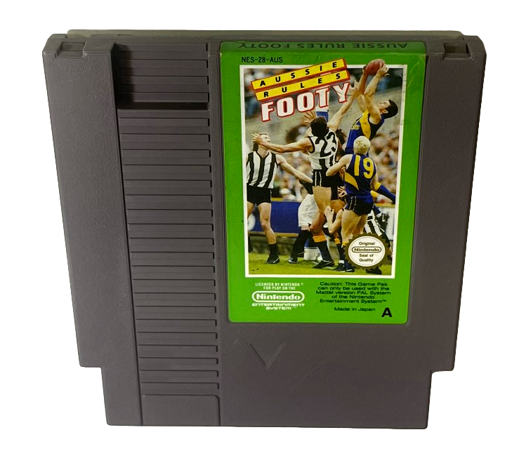 Aussie Rules Footy Nintendo NES PAL