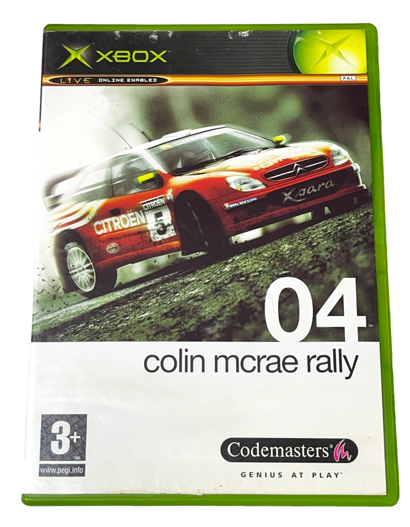 Colin McRae Rally 04 XBOX Original PAL *Complete* (Pre-Owned)