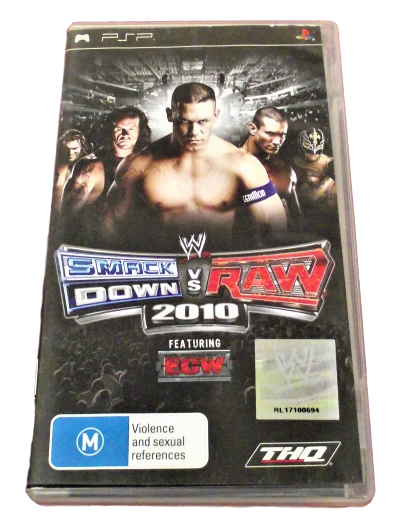 SmackDown Vs Raw 2010 Sony PSP Game (Pre-Owned)