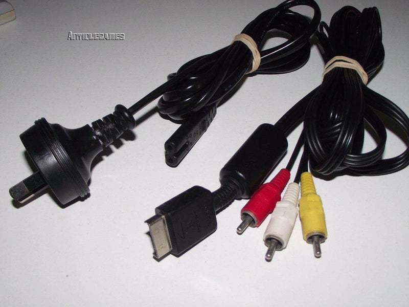 Genuine Playstation Power and AV Cable Cord PS1 PS2 PS3 Playstation (Pre-Owned) - Games We Played
