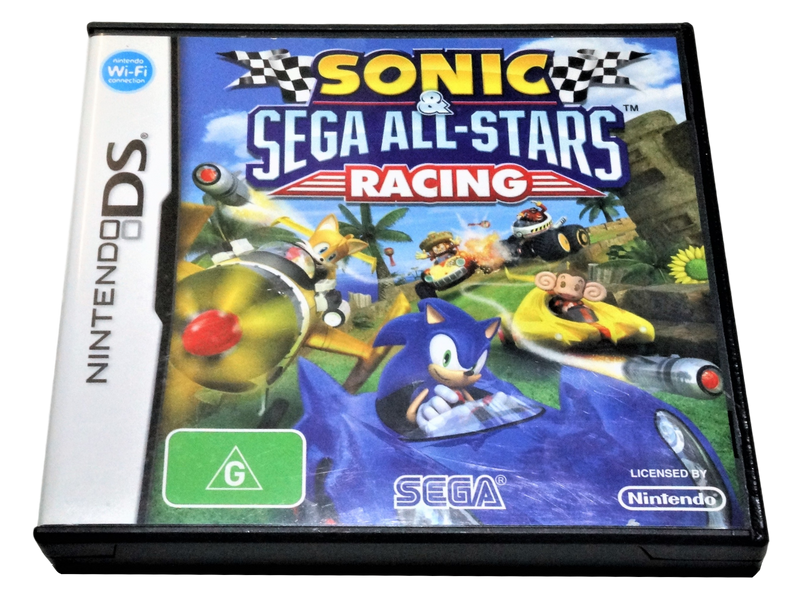 Sonic & Sega All-Stars Racing Nintendo DS 2DS 3DS Game *Complete* (Pre-Owned)