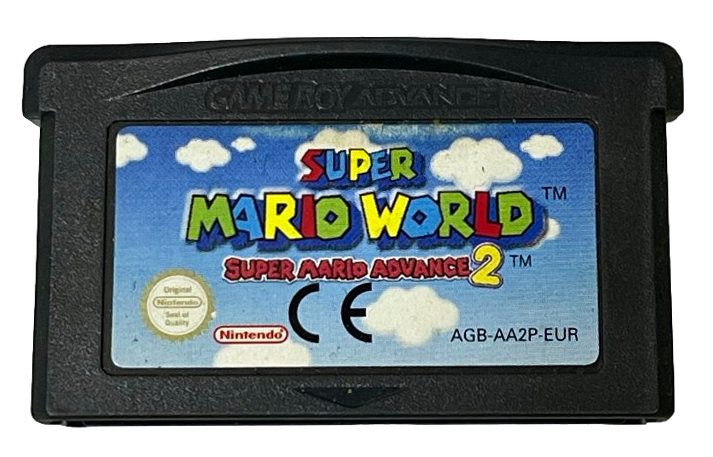 Super Mario World Super Mario Advance 2 Nintendo Gameboy Advance Cartridge (Preowned)