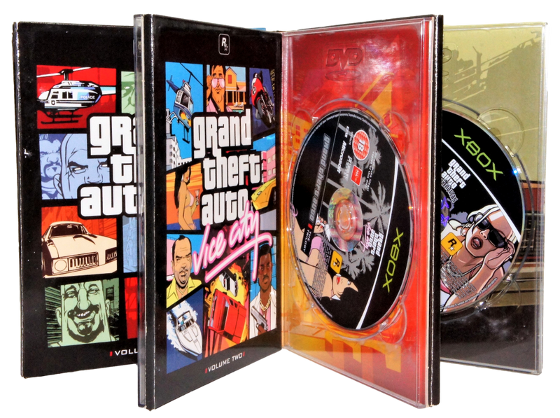 Grand Theft Auto The Trilogy XBOX Original PAL *Complete*  No Outer Slip (Pre-Owned)