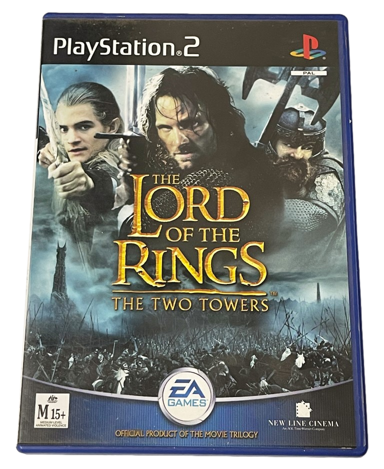 The Lord of the Rings The Two Towers PS2 PAL *No Manual*