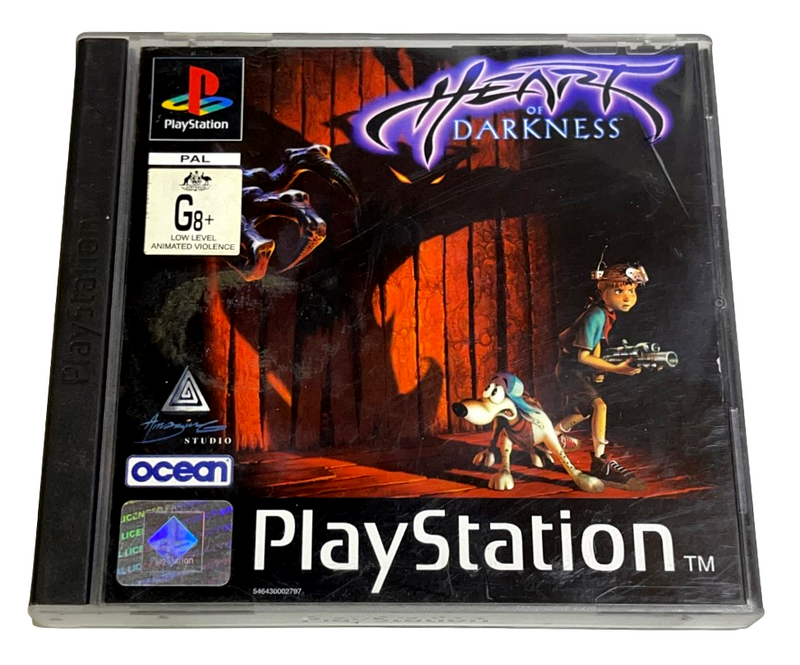 Heart Of Darkness PS1 PS2 PS3 PAL *Complete* (Preowned)