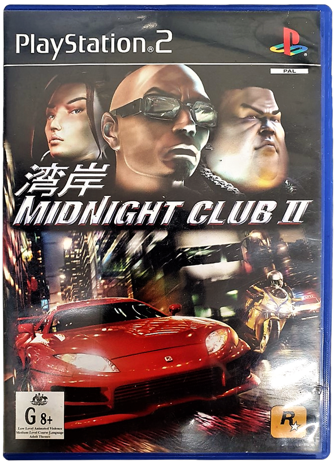 Midnight Club II PS2 PAL *Complete* PlayStation 2 (Preowned)