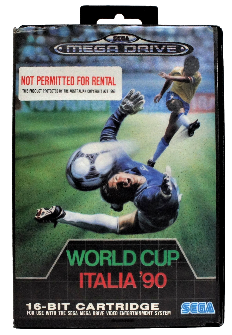 World Cup Italia '90 Sega Mega Drive *Complete*