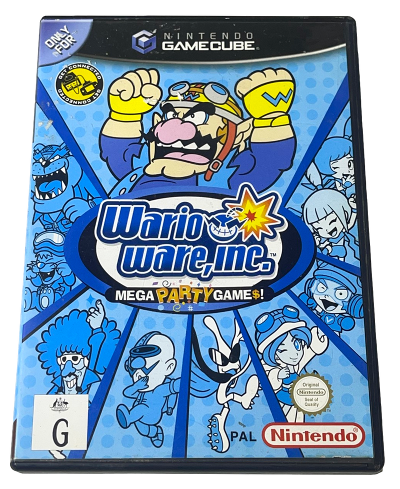 Wario Ware Inc. Mega Party Games Nintendo GameCube PAL *No Manual* (Pre-Owned)