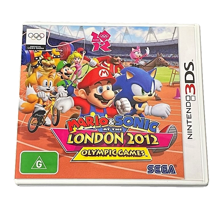Mario & Sonic London 2012 Olympic Games Nintendo 3DS 2DS Game *Complete* (Pre-Owned)