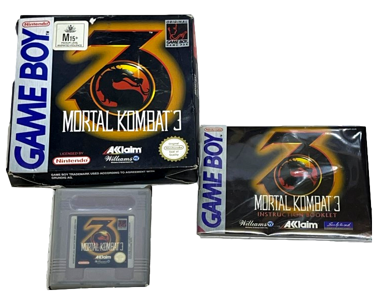 Mortal Kombat 3 Nintendo Gameboy *Complete* Boxed (Preowned)