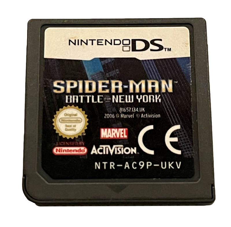 Spider-Man Battle For New York Nintendo DS 2DS 3DS *Cartridge Only* (Pre-Owned)