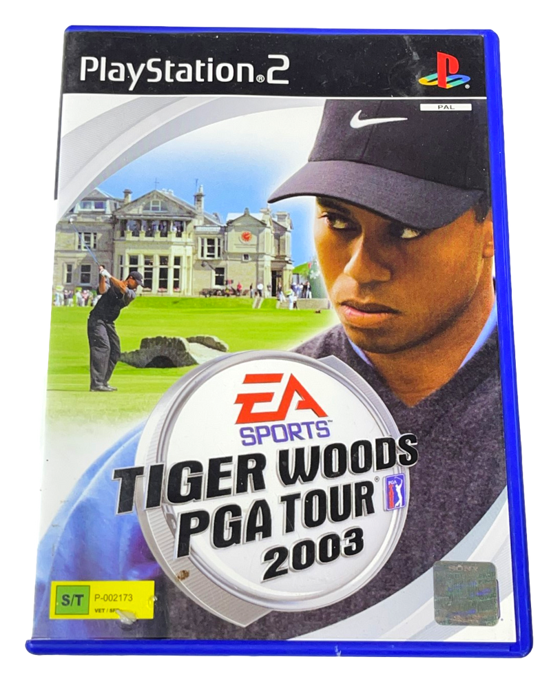 Tiger Woods PGA Tour 2003 Sony PS2 PAL *Complete* (Preowned)