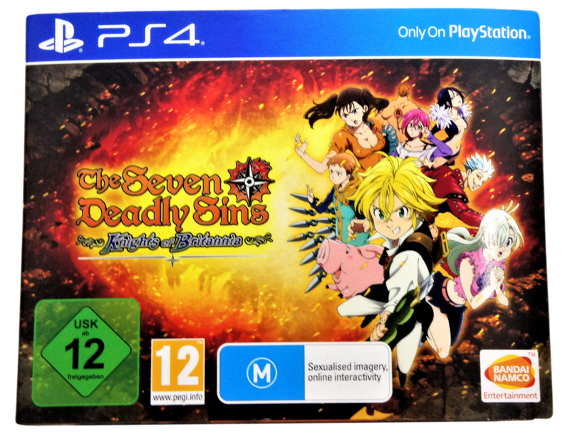 The Seven Deadly Sins Knights of Britannia Collector's Edition Sony PS4 (Pre Owned) - Games We Played