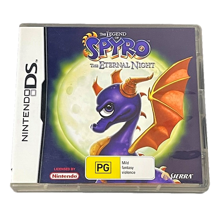 Legend of Spyro The Eternal Night Nintendo DS 2DS 3DS Game *No Manual* (Pre-Owned)