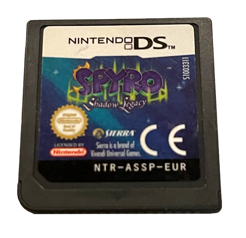 Spyro Shadow Legacy Nintendo DS 2DS 3DS *Cartridge Only* (Pre-Owned)