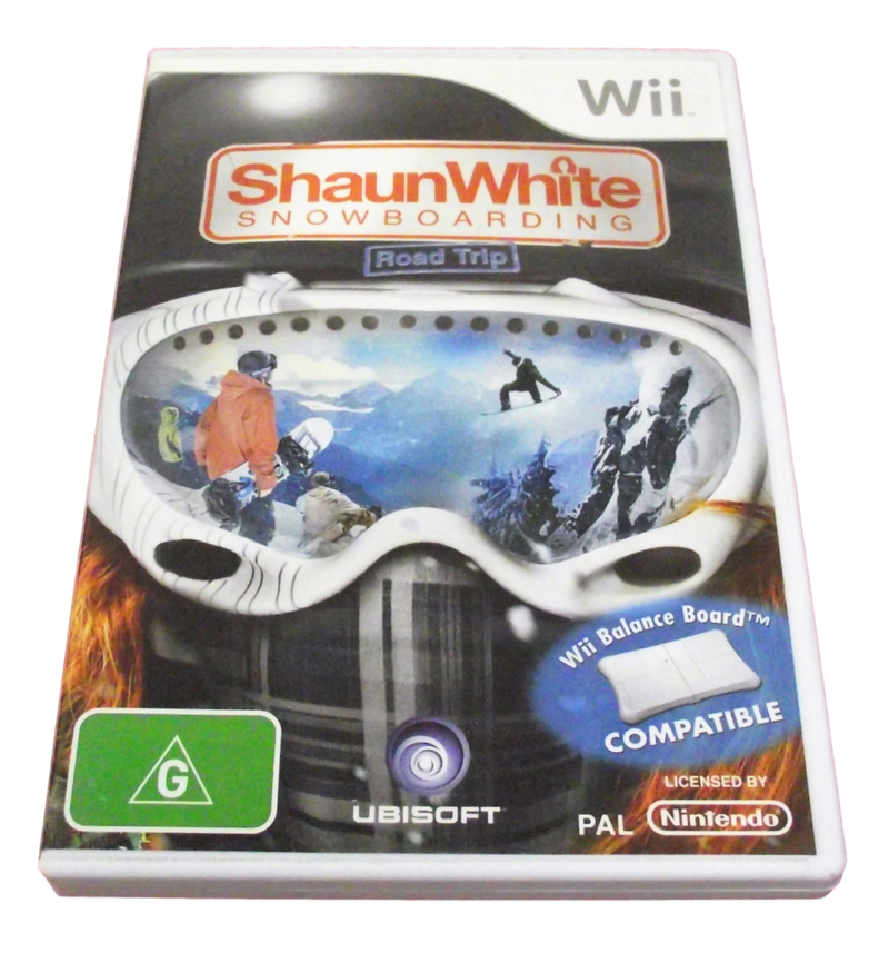 Shaun White Snowboarding Road Trip Nintendo Wii PAL *Complete*(Preowned)