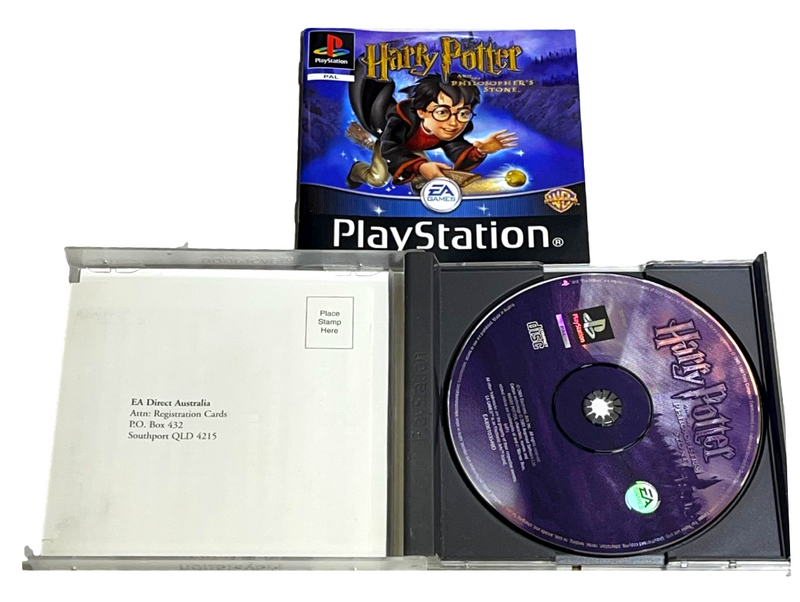 Harry Potter and the Philosopher's Stone PS1 PS2 PS3 PAL *Complete*